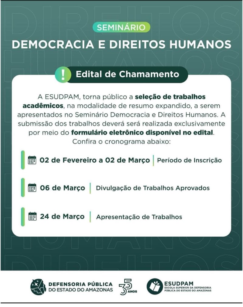Democracia e Direitos Humanos